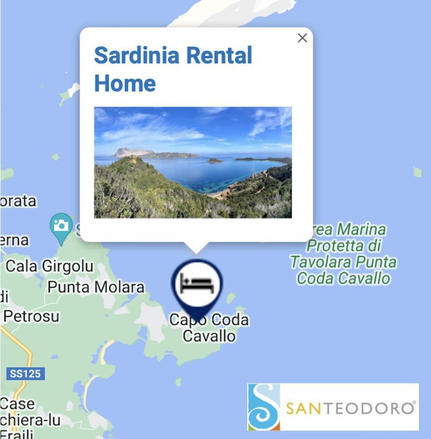 شقة San Teodoro Punta Est Delizioso Monolocale Vista Mare المظهر الخارجي الصورة